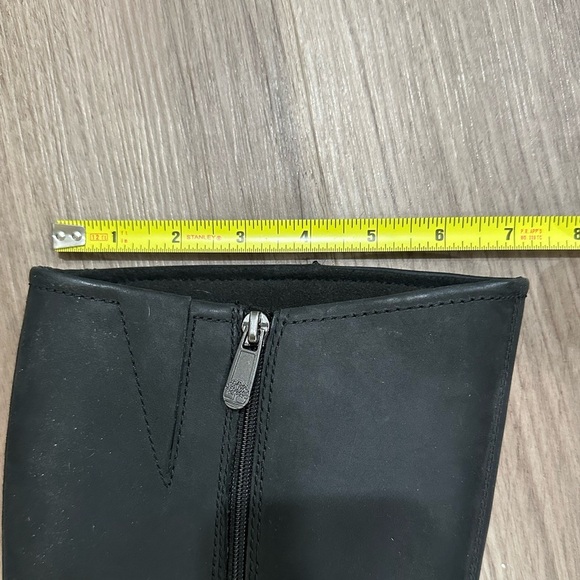 Timberland women’s Main Hill Tall Boot sz 8.5 Winter Waterproof boot A1RTG Black - Picture 9 of 16